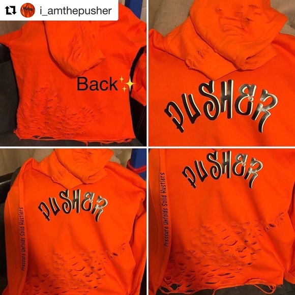 PUSHer Tee Apparel Hoodies Tees Jogger sets - Picture 1 of 8